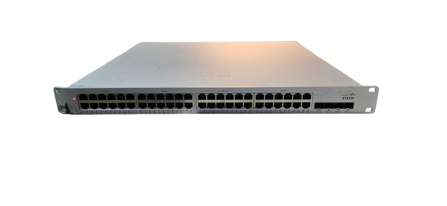 Cisco Meraki MS250-48FP 48-Port Gigabit PoE+ Managed Switch |SEE