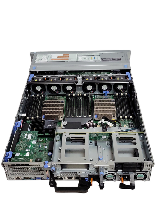 Dell PE R740xd, 2x Xeon Gold 5118 2.30Ghz, 64GB DDR4, H740P Mini, 2x PSU