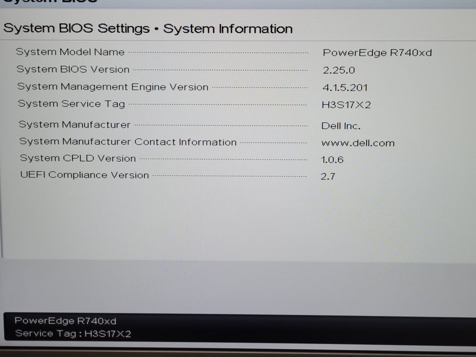 Dell PE R740xd, 2x Xeon Gold 5118 2.30Ghz, 64GB DDR4, H740P Mini, 2x PSU
