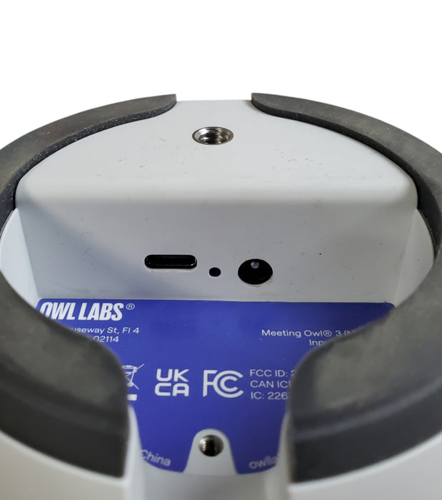 Owl Labs Meeting Owl 3 | MTW300 | Pro 360-Degree Video Conference Camera/Speaker