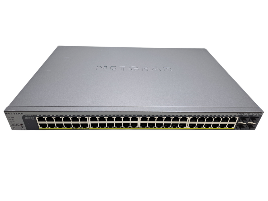 Netgear ProSafe GS752TP 48-Port Gigabit PoE Smart Switch 4x SFP Ports