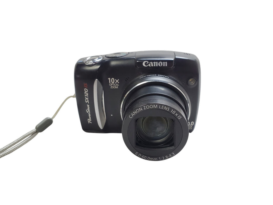 Canon PowerShot SX120 IS 10.0MP Digital Camera *READ*