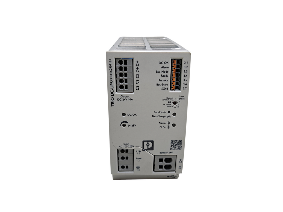 Phoenix Contact TRIO-UPS-2G/1AC/24DC/10 2907161 24V 10A 240W DIN Rail UPS *READ*