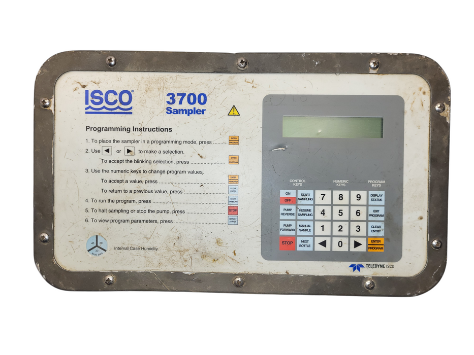 ISCO 3700 SAMPLER CONTROLLER Teledyne READ