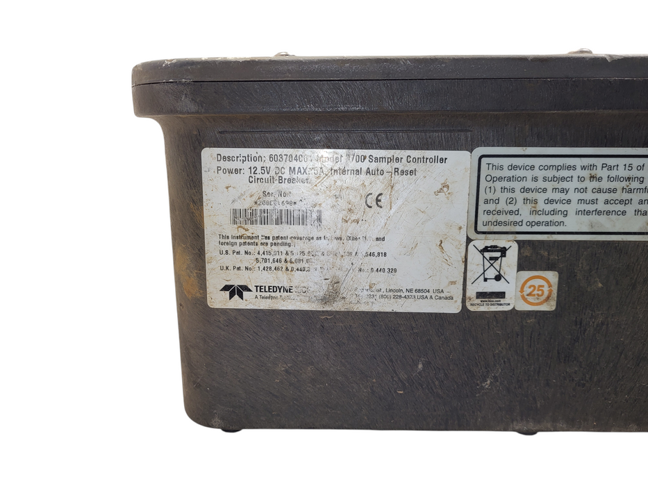 ISCO 3700 SAMPLER CONTROLLER Teledyne READ