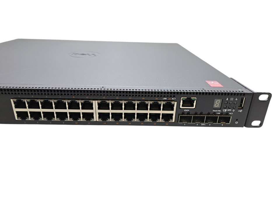 Dell Networking N1524P | 24-Port Gigabit PoE+ Managed Switch 4x 10G SFP+