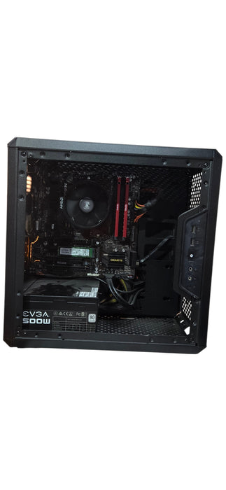 Custom PC AB 350M-D3H Ryzen 3 2200G CPU|8GB DDR4 RAM |256GB NVMe