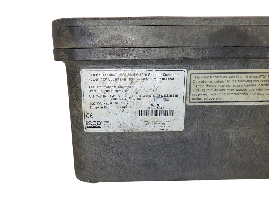 ISCO 3710 SAMPLER CONTROLLER Teledyne READ