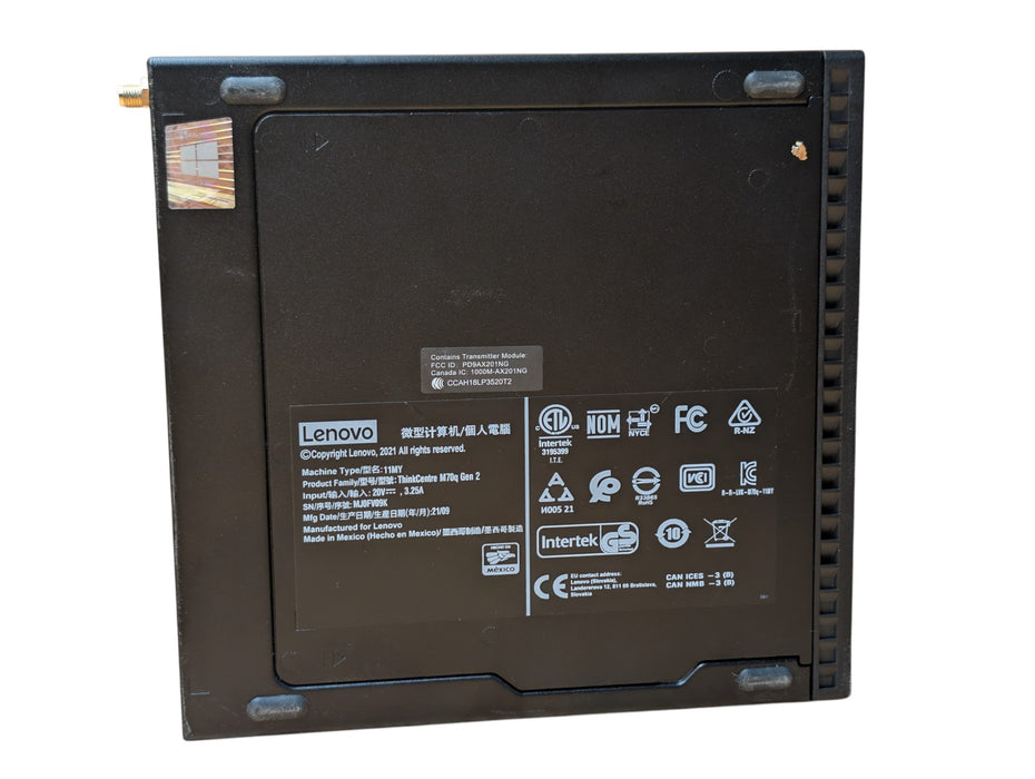 Lenovo ThinkCentre M70q GEN 2 Intel i5-11400T 16GB RAM 256GB NVME + WIFI