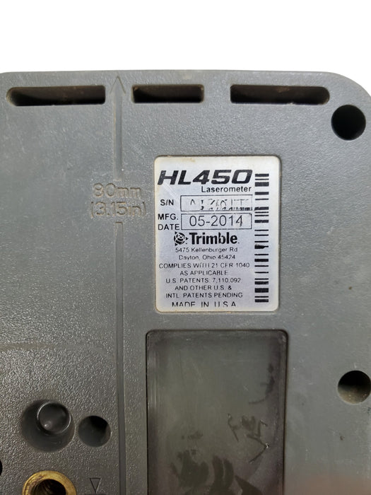 Lot 3x Spectra Precision HL450 Digital Laser Receiver *READ*