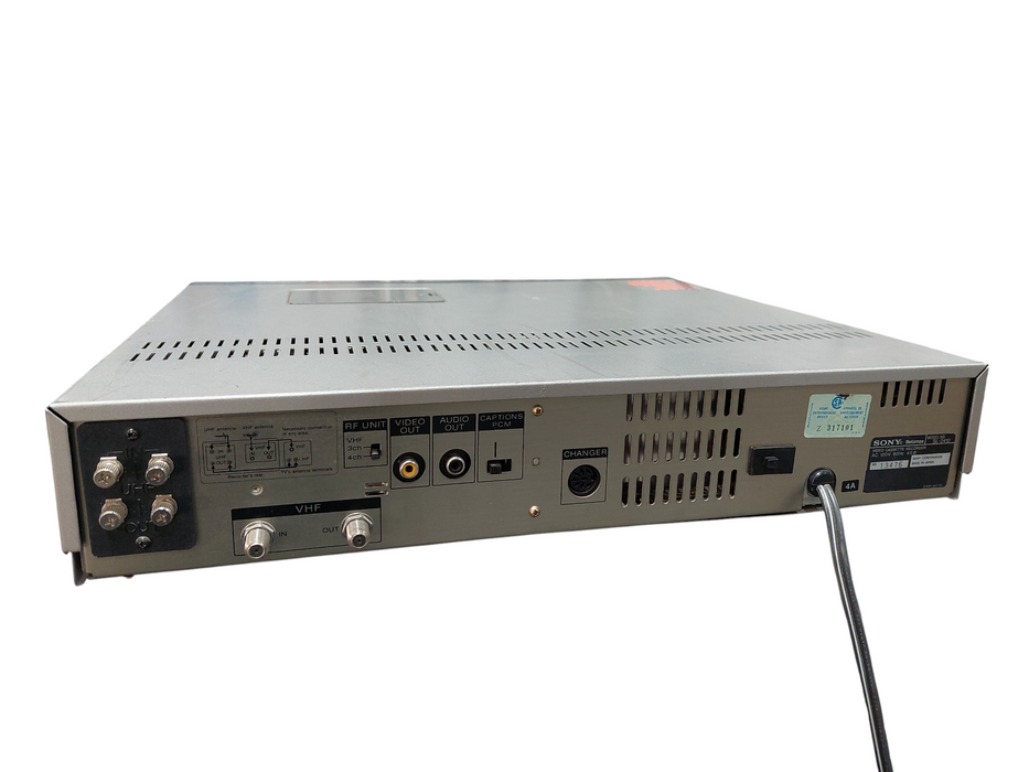 Sony Betamax Player Video Cassette Recorder Model: SL-2410 ( Parts )