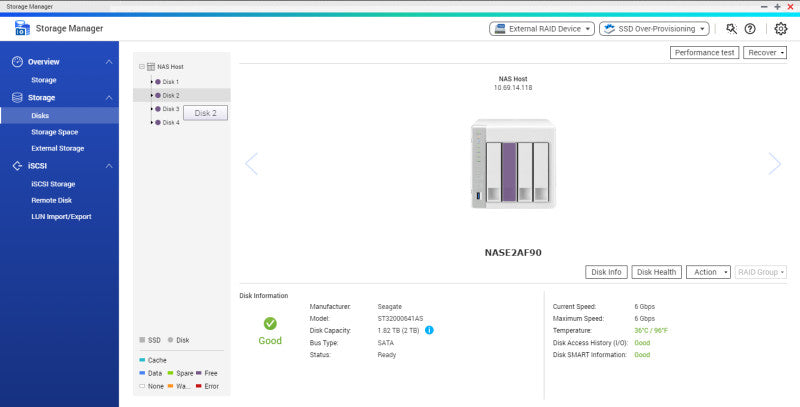 QNAP TS-431 4-bay NAS private cloud storage w/ 4x 2TB HDD