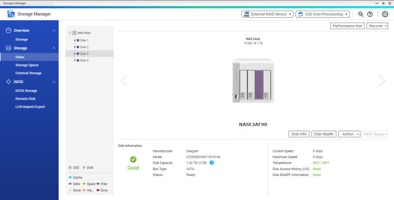 QNAP TS-431 4-bay NAS private cloud storage w/ 4x 2TB HDD