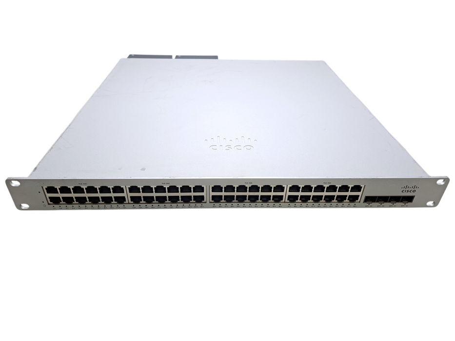 Cisco Meraki MS250-48FP 48-Port Gigabit PoE Switch 4x SFP+ w/ 2x 1025W UNCLAIMED