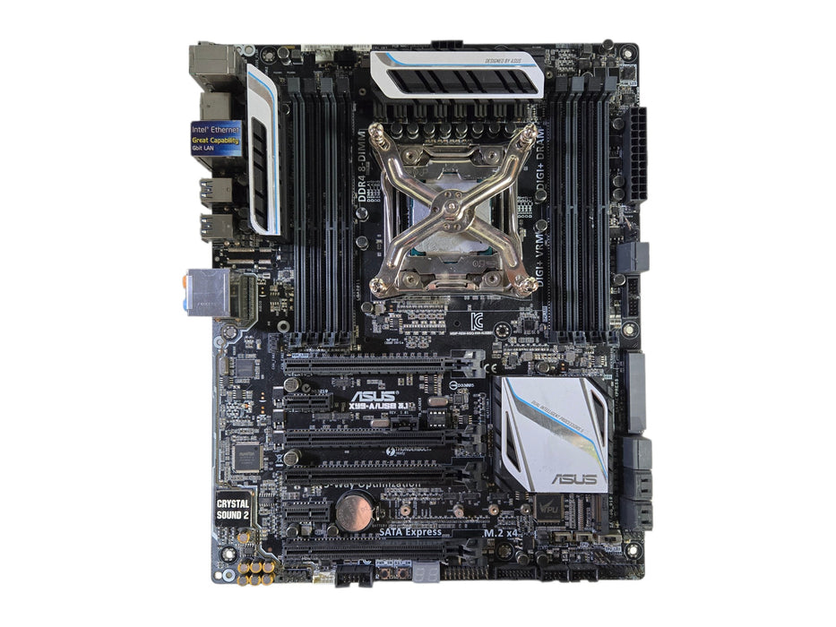 ASUS X99-A/USB 3.1, Intel X99 LGA 2011-v3 DDR4 Motherboard w/ i7-5960X CPU