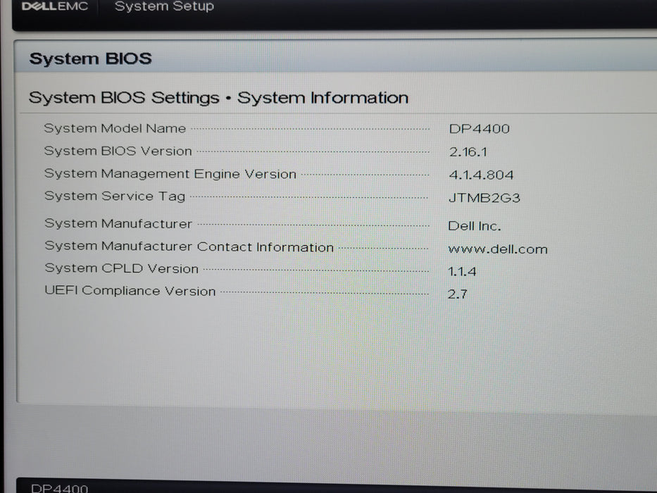 Dell DP4400 Server 2x Xeon Silver 4114 2.20GHz 10C, 32GB, H730P Mini, 3.5", READ