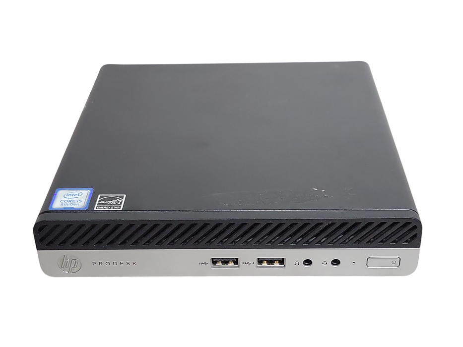 HP ProDesk 400G4 Mini, Core I5-8500T 2.10GHz 8GB DDR4 240GB SSD, Wi-FI