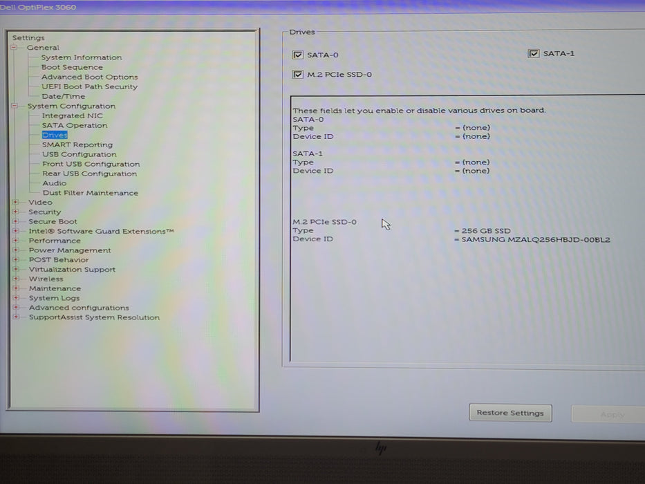 Dell OptiPlex 3060 Micro, Core i5-8500T 2.10GHz 8GB DDR4, 256GB SSD, WI-FI, READ