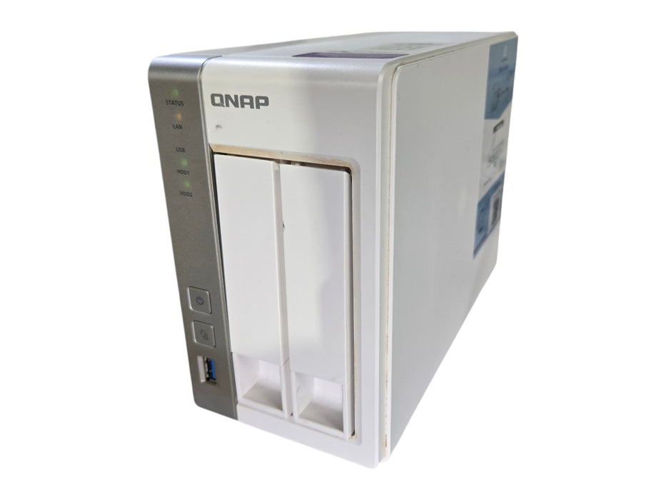 QNAP TS-231P - 2-Bay NAS AL212 1.70GHz 1GB RAM 2x 2TB HDD (4TB)