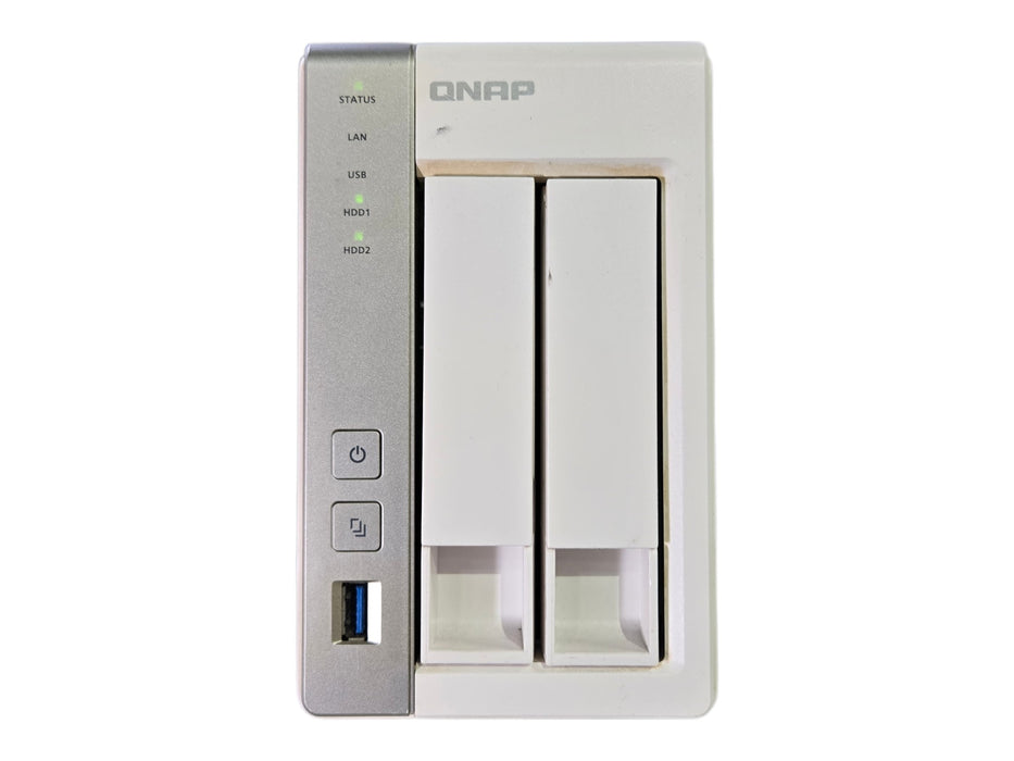 QNAP TS-231P - 2-Bay NAS AL212 1.70GHz 1GB RAM 2x 2TB HDD (4TB)