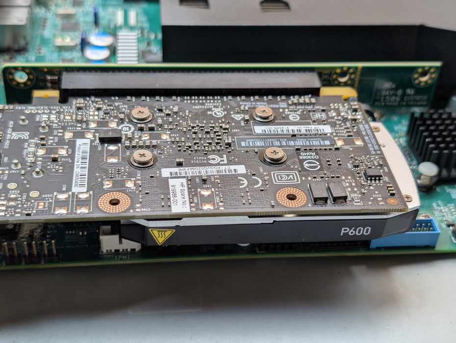 Supermicro CSE-512 X10SLM-F Intel Core i3-4330 4GB RAM NVIDIA Quadro P600