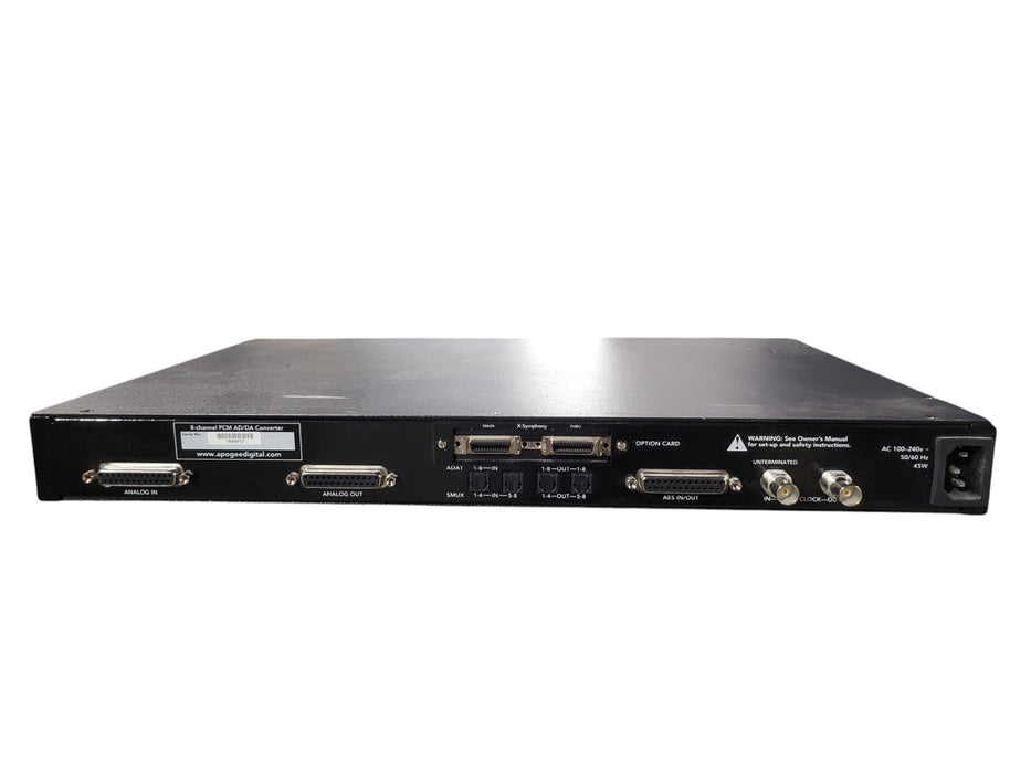 Apogee Rosetta 800 192k - 8-Channel 24-Bit AD/DA Converter X-Symphony Card