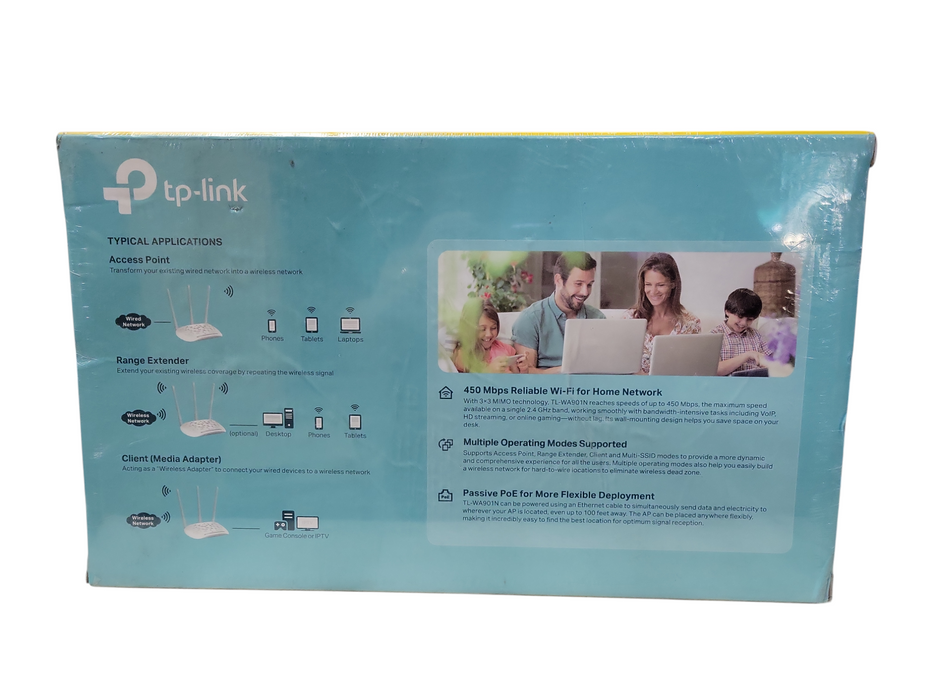 TP-Link TL-WA901N 450Mbps Wireless N Access Point Passive PoE