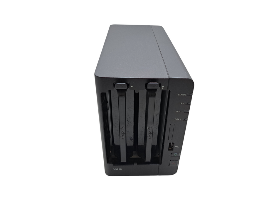 Synology DS216 | 2-Bay Network Attached Storage NAS w/ 2x WD 2TB HDD *READ*