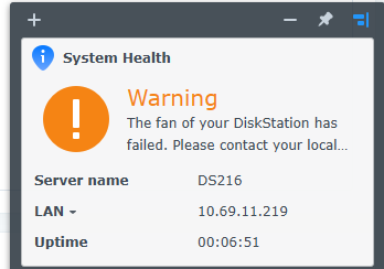 Synology DS216 | 2-Bay Network Attached Storage NAS w/ 2x WD 2TB HDD *READ*