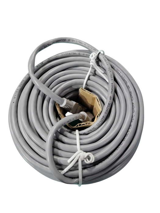 FLIR Cat5e Network Cable - 60ft U/UTP 24AWG RJ45 Ethernet Patch Cable Gray