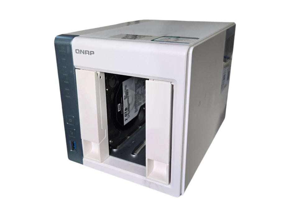 QNAP TS-431K - AL-214 Quad-Core 1GB RAM 2x 2TB HDD (4TB Total) 4-Bay NAS