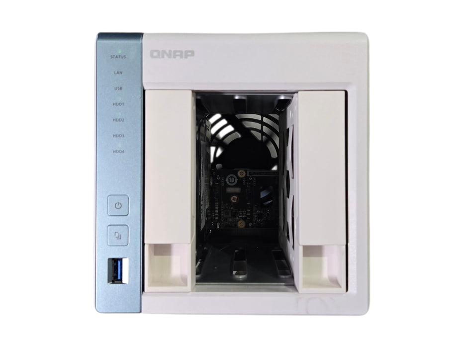 QNAP TS-431K - AL-214 Quad-Core 1GB RAM 2x 2TB HDD (4TB Total) 4-Bay NAS