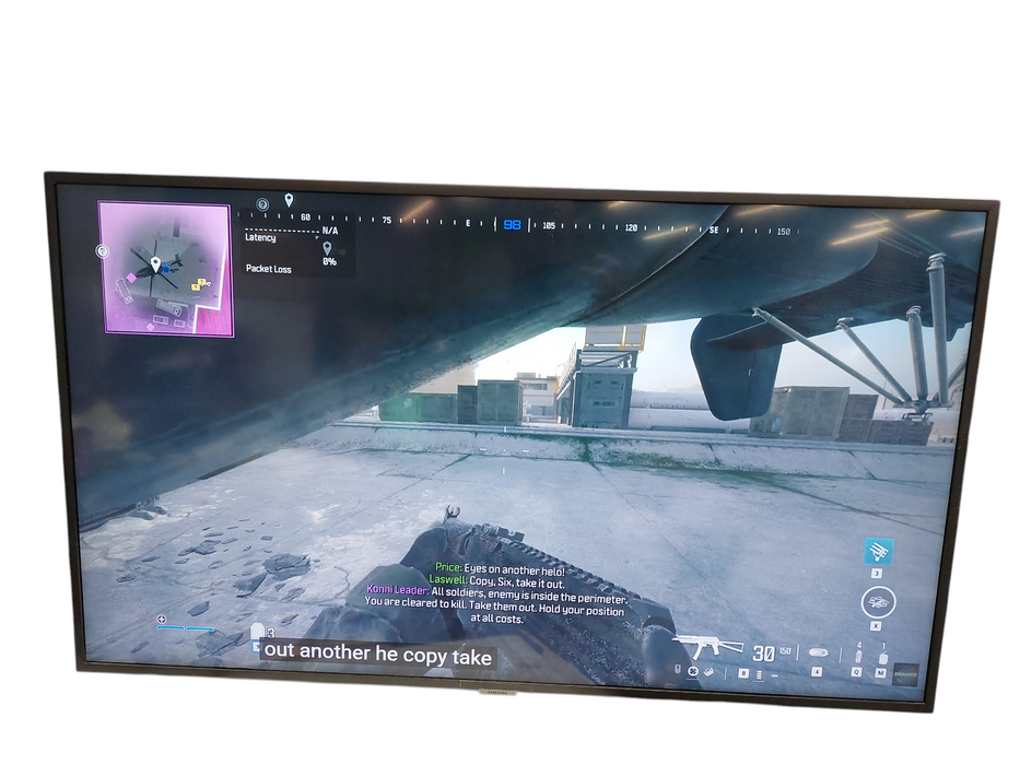 Samsung TV 43" 4K UHD 7 Series Smart TV  Model: UN43RU7100F (No Stand No Remote)