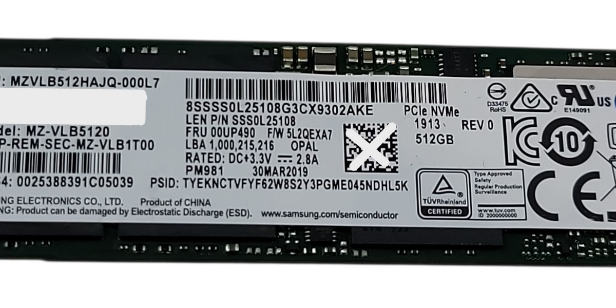 500GB - 512GB m.2 NVMe 2280 SSD - Assorted Brands — retail.era