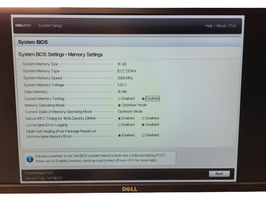 DELL PowerEdge R240 3.5" Intel Xeon E-2174G @ 3.80GHz 16GB RAM H330 RAID
