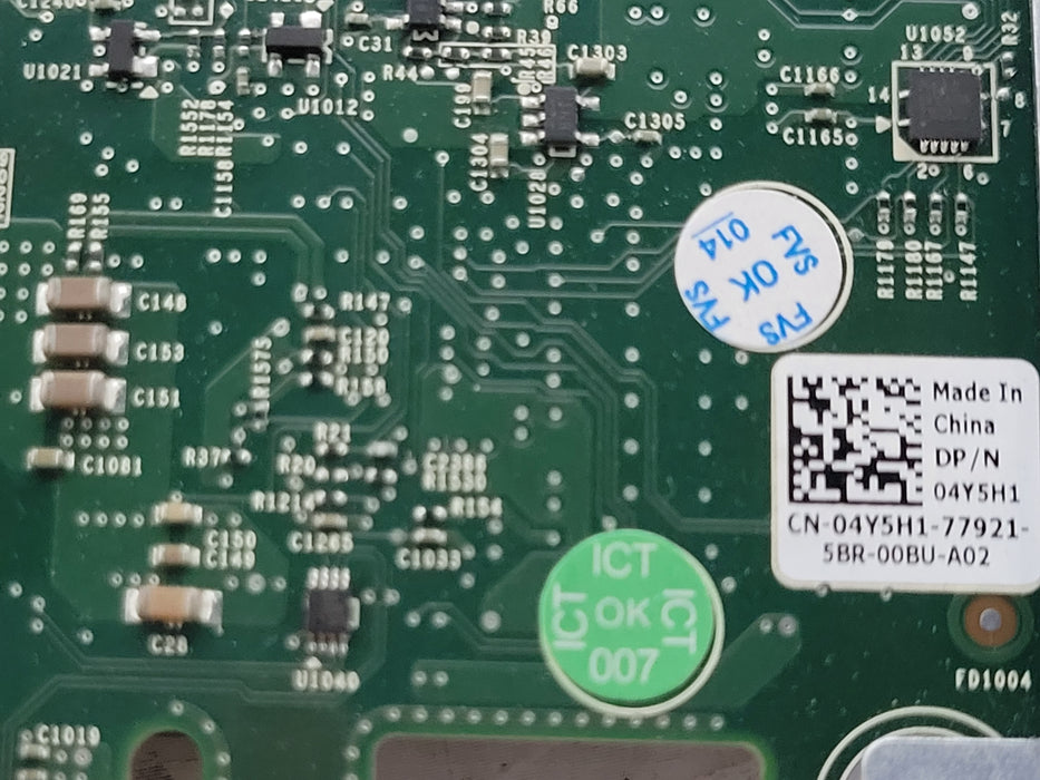 Dell PERC H330 Dual Port 12Gbp/s SAS RAID Controller 04Y5H1 Full Height Bracket