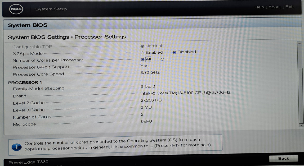Dell PowerEdge T330 8x 3.5" | Intel Core i3-6100, 32GB ECC DDR4, H330, 2x 495W