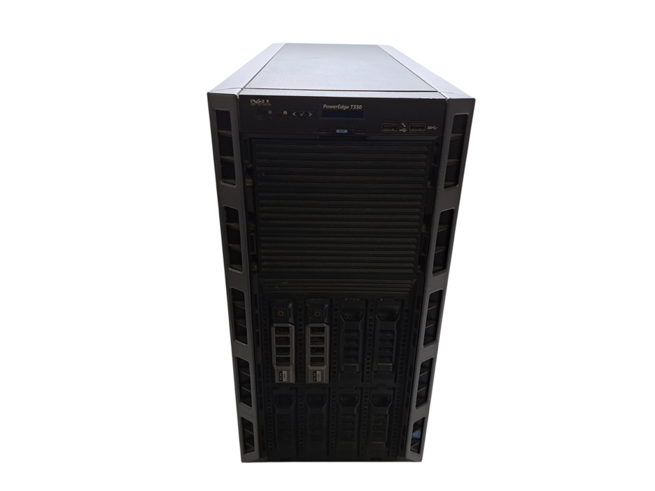 Dell PowerEdge T330 8x 3.5" | Intel Core i3-6100, 32GB ECC DDR4, H330, 2x 495W