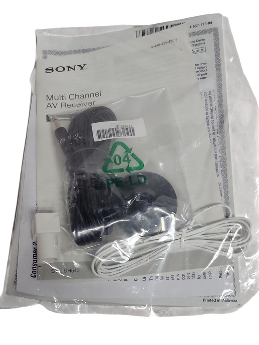 Open-Box Sony STR-DH540 Surround Multi Channel AV Receiver 5.2 Channel No Remote