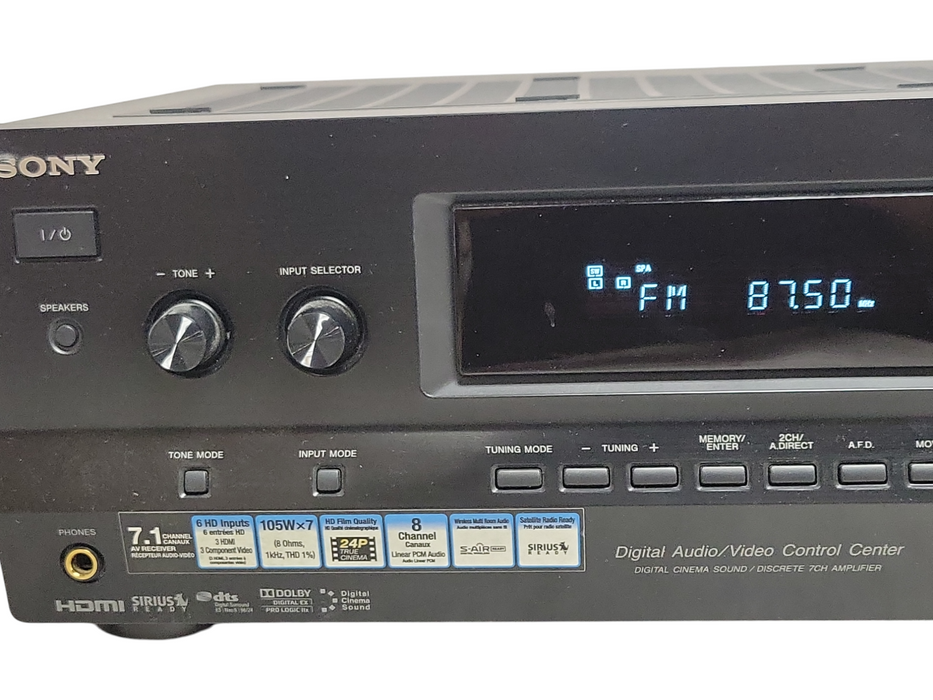 Sony STR-DH700 Multi Channel AV Receiver, No Remote