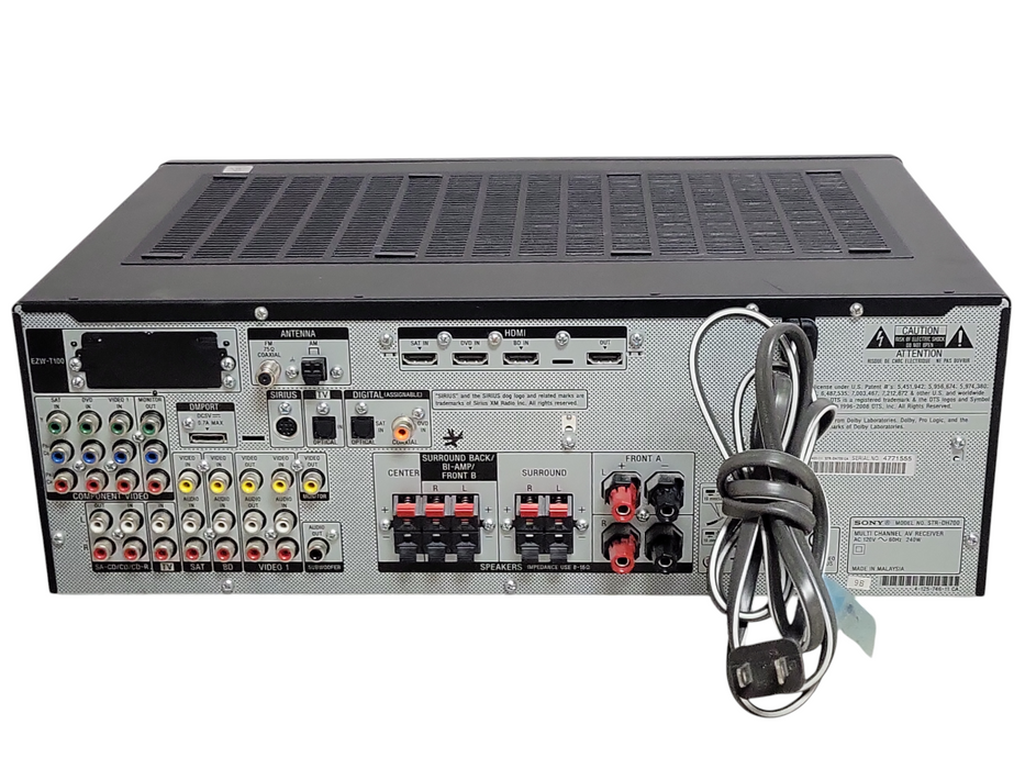 Sony STR-DH700 Multi Channel AV Receiver, No Remote