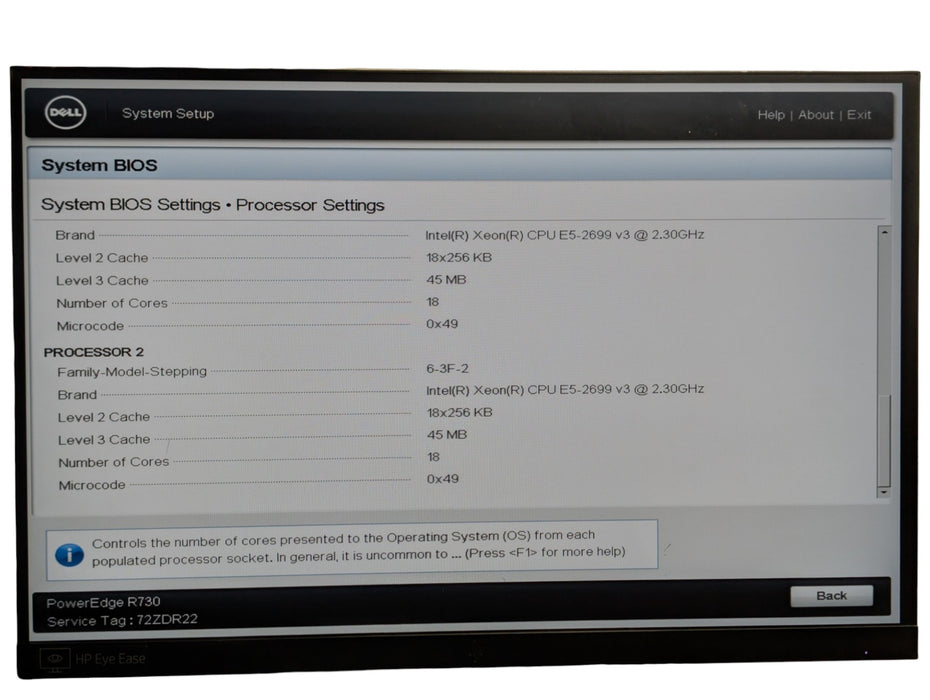 DELL PowerEdge R730 2x Intel Xeon E5-2699 v3 128GB RAM