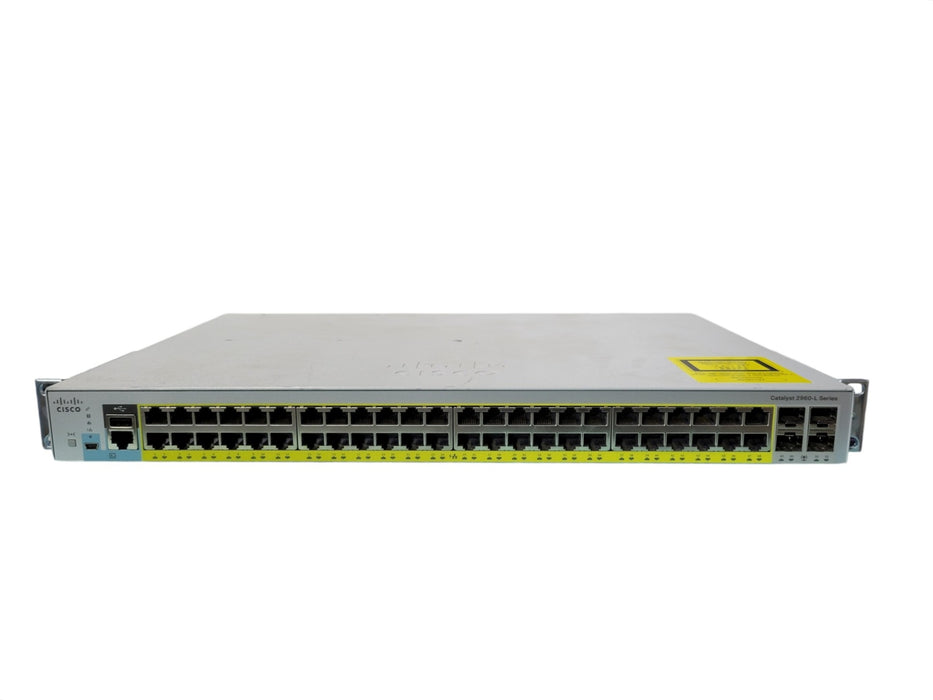 Cisco Catalyst WS-C2960L-48PS-LL - 48-Port PoE+ Gigabit 4x SFP Switch