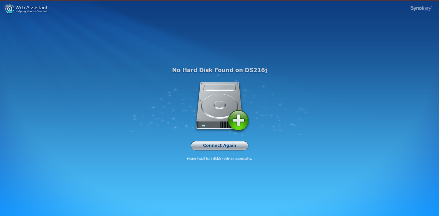 Synology DiskStation DS216j | 2-Bay Network Attached Storage (No HDD's)
