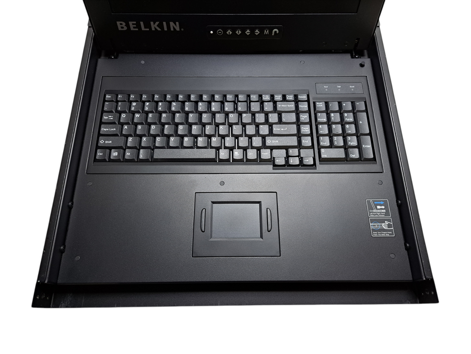 Belkin 17-Inch Rackmount Console 16-Port KVM Switch F1DC116B-SR