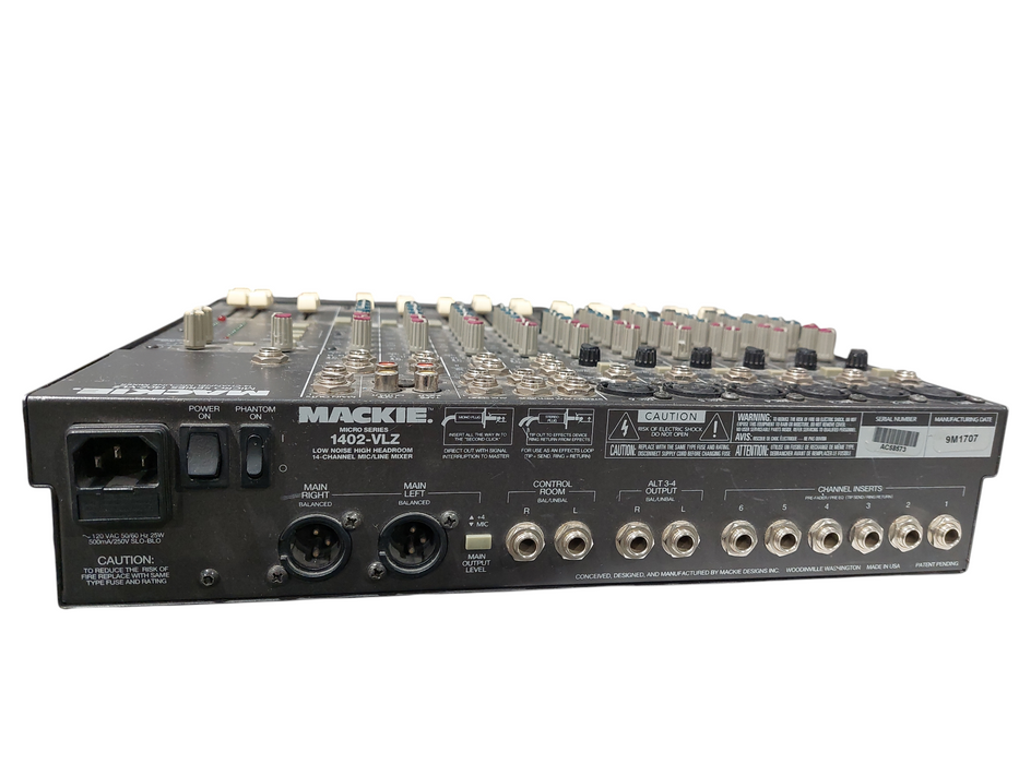 Mackie Micro Series 1402-VLZ 14-Channel Mic/Line Mixer