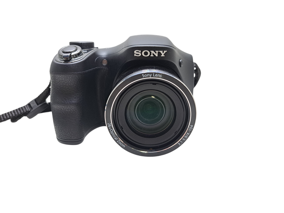 Sony Cyber-shot DSC-H200 Black Digital Camera - 20.1 MP 26x Zoom