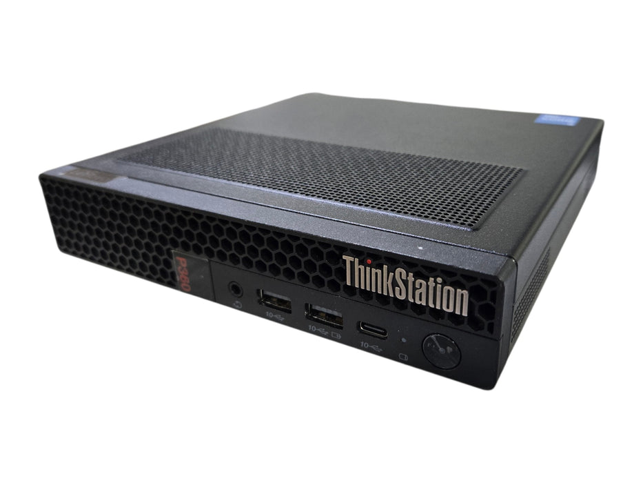 Lenovo ThinkStation P360 Tiny - i5-12500T 16GB RAM 512GB SSD NVIDIA T400 4GB