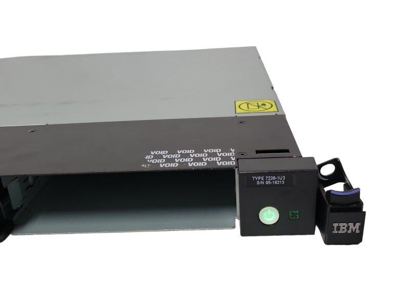IBM 7226-1U3 1U Media Storage Enclosure w/ 1x LTO Ultrium 8-H drive, READ _