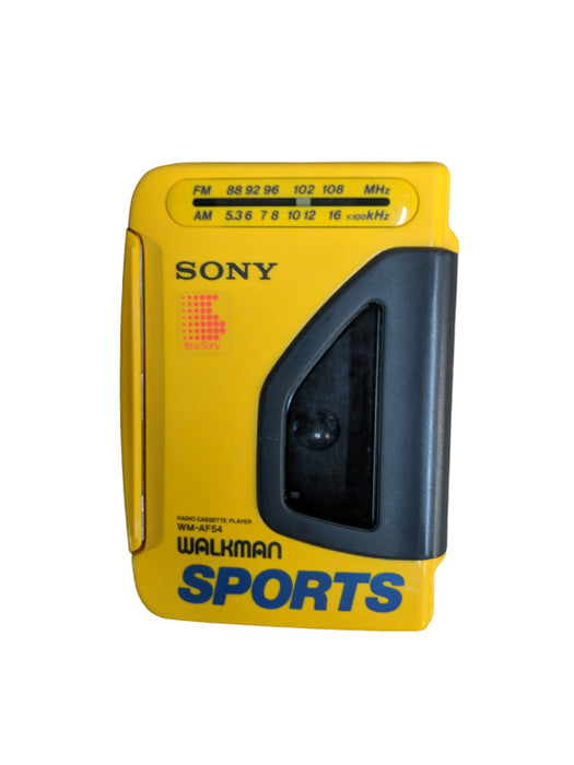 WM-AF54 Sony Walkman Sports Radio Cassette Player